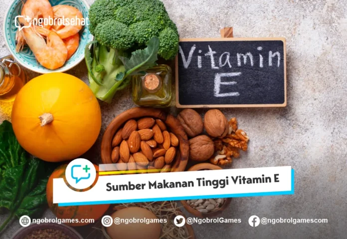 Sumber Makanan Tinggi Vitamin E