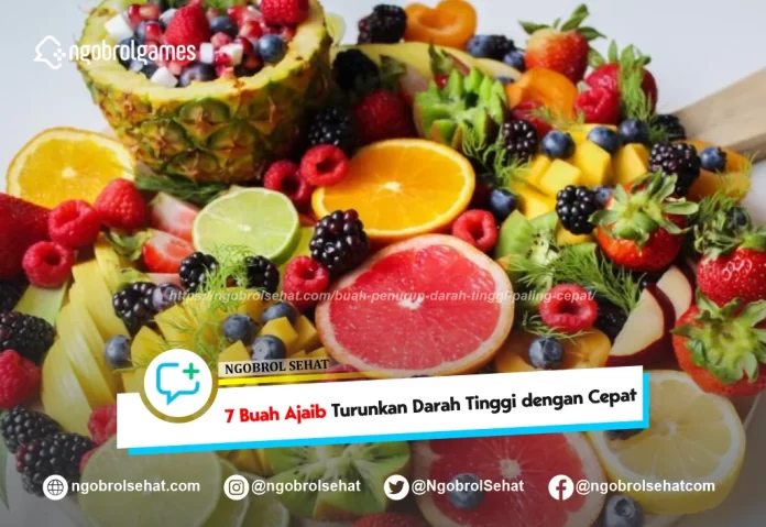 buah penurun darah tinggi paling cepat - ngobrol sehat