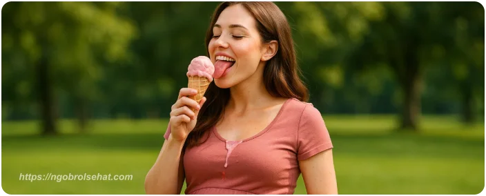 merk es krim yang tepat untuk Ibu hamil aman dan sehat - ngobrol sehat