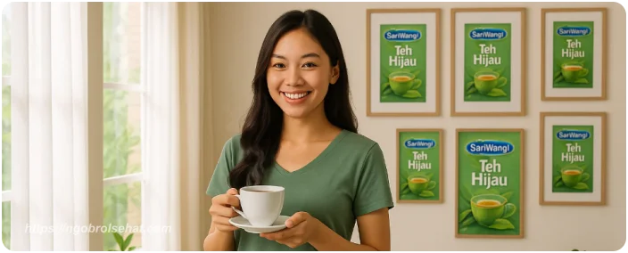 teh hijau dalam gaya hidup sehat - ngobrol sehat