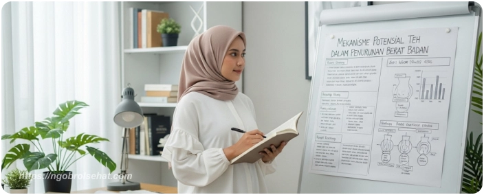 mekanisme potensial teh dalam penurunan berat badan - ngobrol sehat