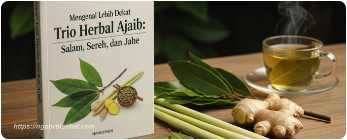 mengenal lebih dekat trio herbal ajaib salam, sereh, dan jahe - ngobrol sehat
