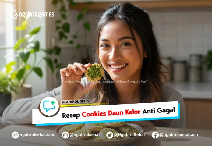 cookies daun kelor - ngobrol sehat