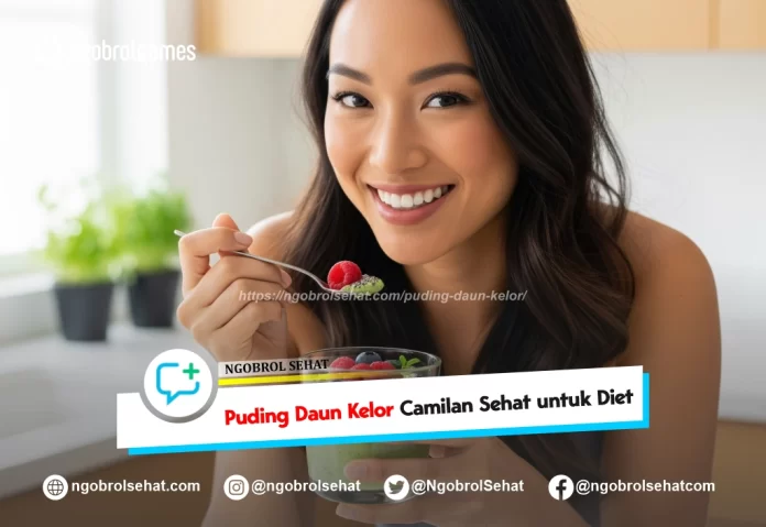 puding daun kelor - ngobrol sehat