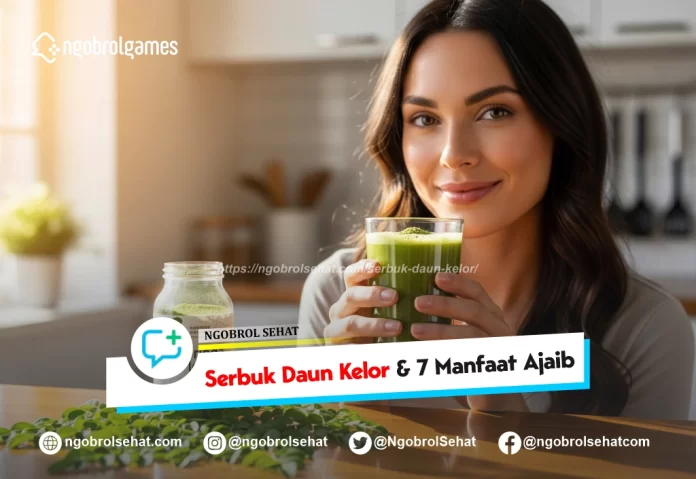 serbuk daun kelor - ngobrol sehat