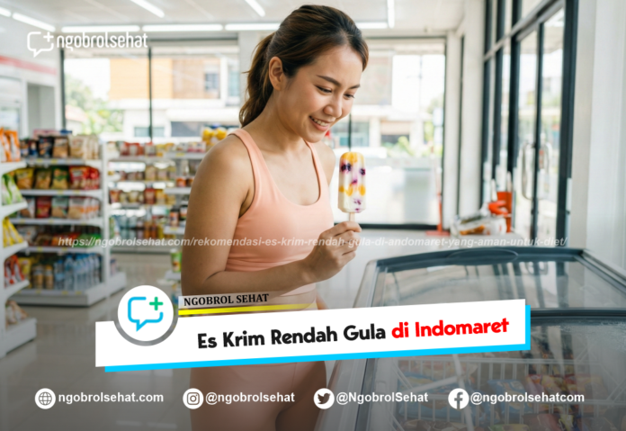es krim rendah gula di indomaret - ngobrol sehat