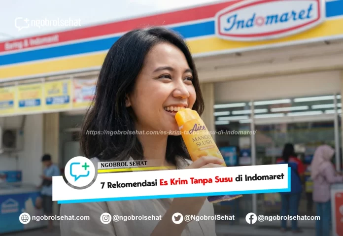 es krim tanpa susu di indomaret - ngobrol sehat