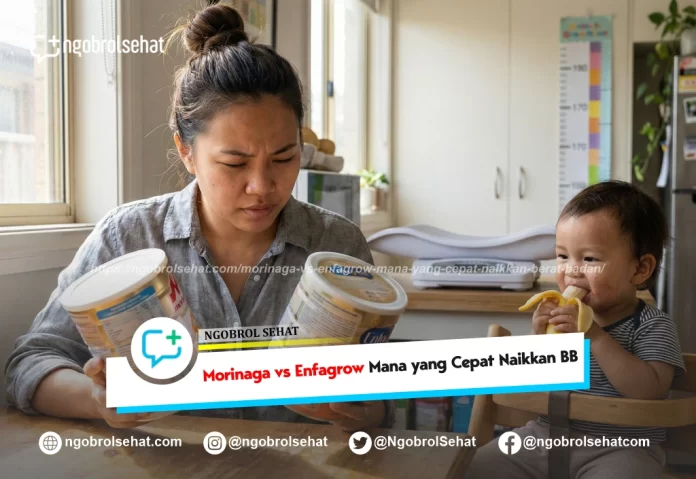 morinaga vs enfagrow mana yang cepat naikkan berat badan - ngobrol sehat