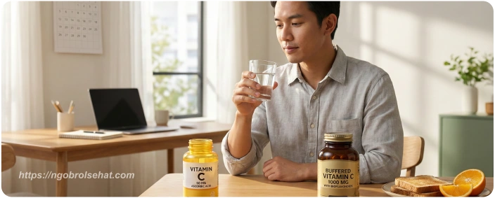 tips dan cara minum vitamin c yang benar